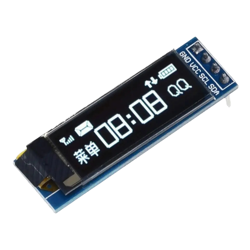 0.91" OLED 128x32 I2C Display SSD1306